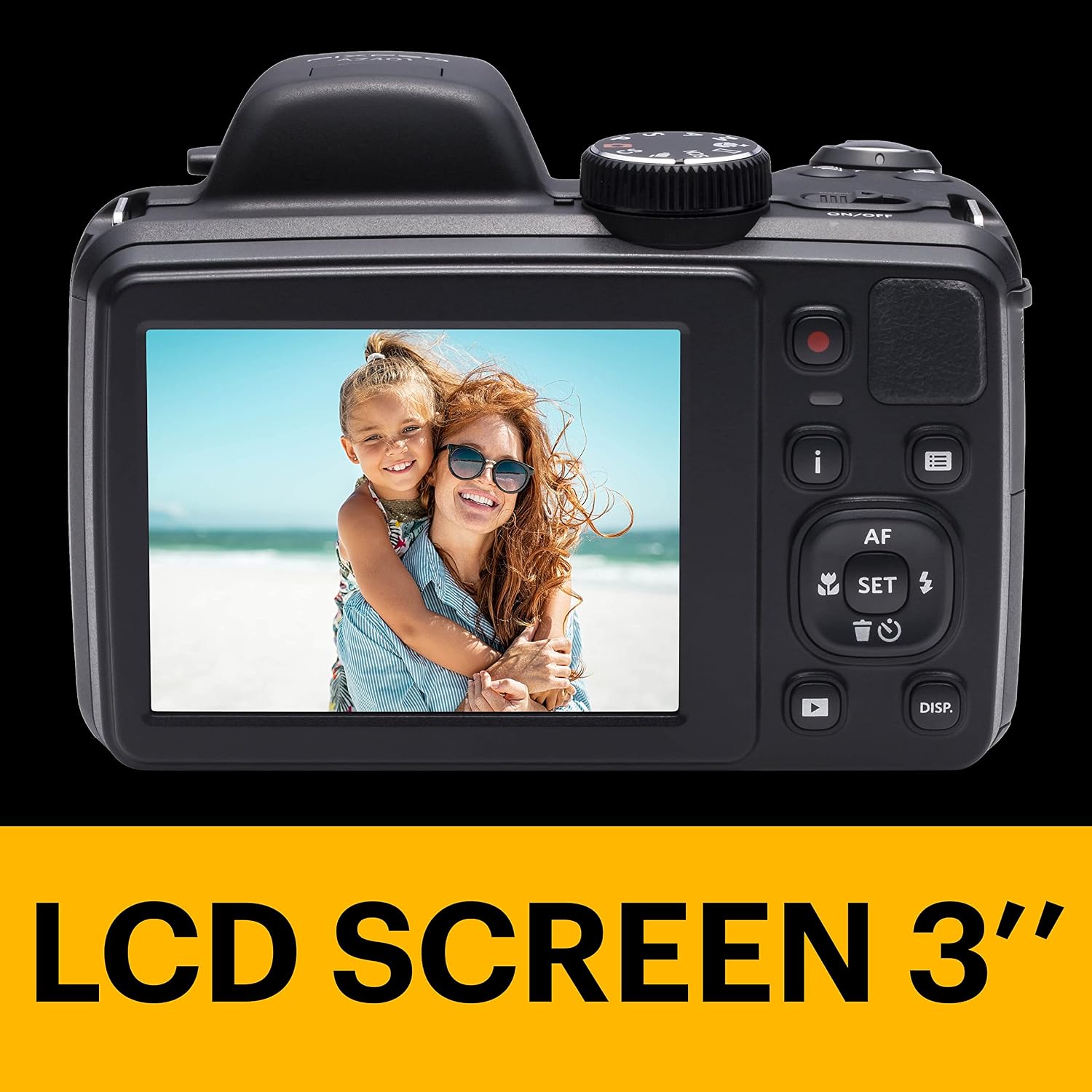 Kodak PIXPRO Astro Zoom AZ401-BK 16MP Digital Camera with 40X Optical Zoom and 3' LCD (Black)