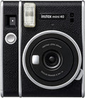 Fujifilm Instax Mini 40 Instant Film Camera with Built-in Selfie Lens, Auto Exposure, Auto Shutter Speed, Easy to Use, Stylish and Classic Design Polaroid Cameras for Pro or Beginners (Renewed)