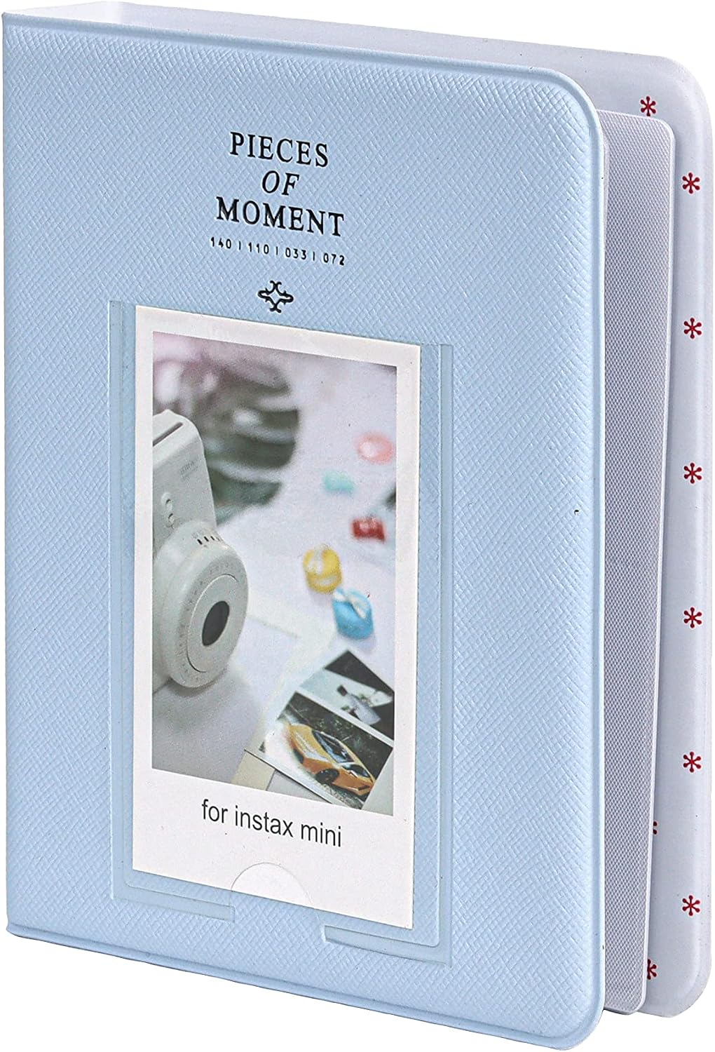 Fujifilm Instax Mini 12 Instant Film Camera (Pastel Blue) + Fuji Instax Mini Instant Film – 40 Sheets + Instant Camera Gift Bundle