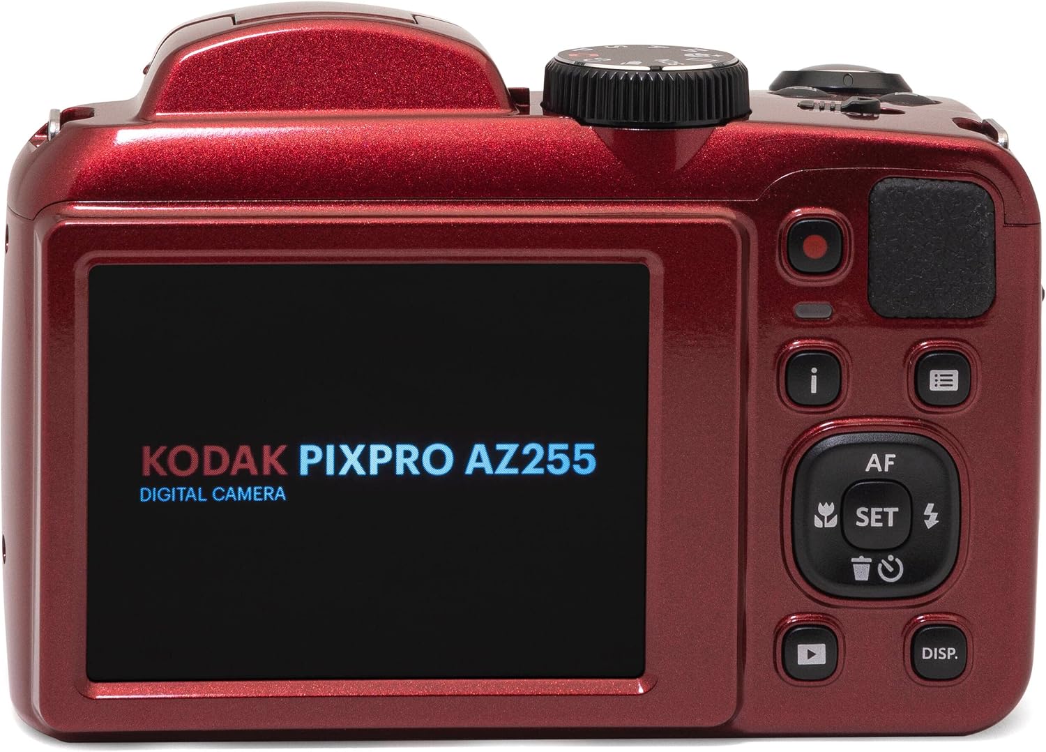 Kodak PIXPRO AZ255 Digital Camera (Red) Bundle + 32GB Memory Card + Accessories