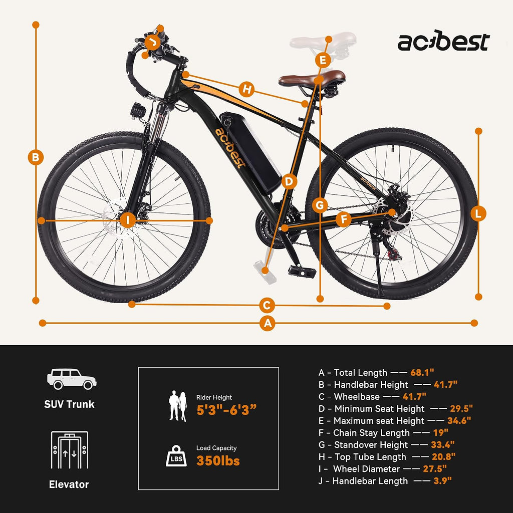 ACTBEST Apex Electric Bike for Adults, 21-Speed Electric Mountain Bike with 1200W Peak Motor, 28MPH Top Speed, 48V Removable Battery E Bike, 55-Mile Max Range Bicycle for Urban & Outdoor Use