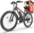 2000W Ebike for Adults, 80 Mile 32MPH Electric Mountain Bike, 48V 840WH Aluminum Electric Bicycle, 21-Speed Gears E Bike, Dual Disc Brakes with Brake Taillight, 27.5' Tire, Front Dual Suspension
