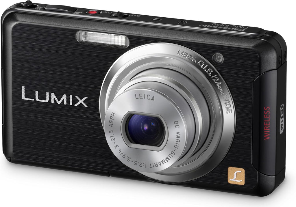 Panasonic DMC-FX90K 12.1 MP Digital Camera with 5x Optical Zoom and Touchscreen (Black)