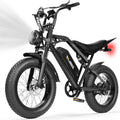 ESKUTE V200 Electric Dirt Bike for Adults,52V20.8Ah Battery,20' x4.0 Fat Tire,32MPH,NFC Unlock Color Display,7-Speed Dual Suspension,Dirt E-Bike,80 Miles, Streamlined Frame, E-Bike for Youth & Adults