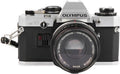 Olympus OM-10 OM10 35mm SLR Film Camera with Manual Focus Om Mount System Lens (Renewed)