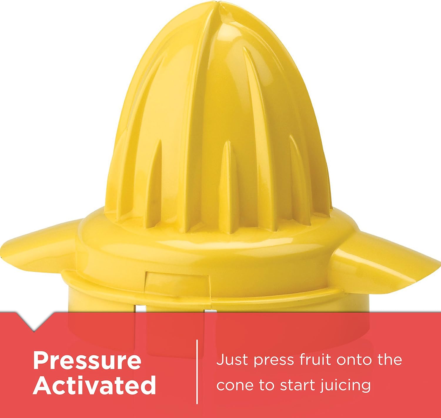 BLACK+DECKER 32oz Electric Citrus Juicer,CJ625,Pressure Activated,Adjustable Pulp Control,Dishwasher-Safe,(Pack of 4)