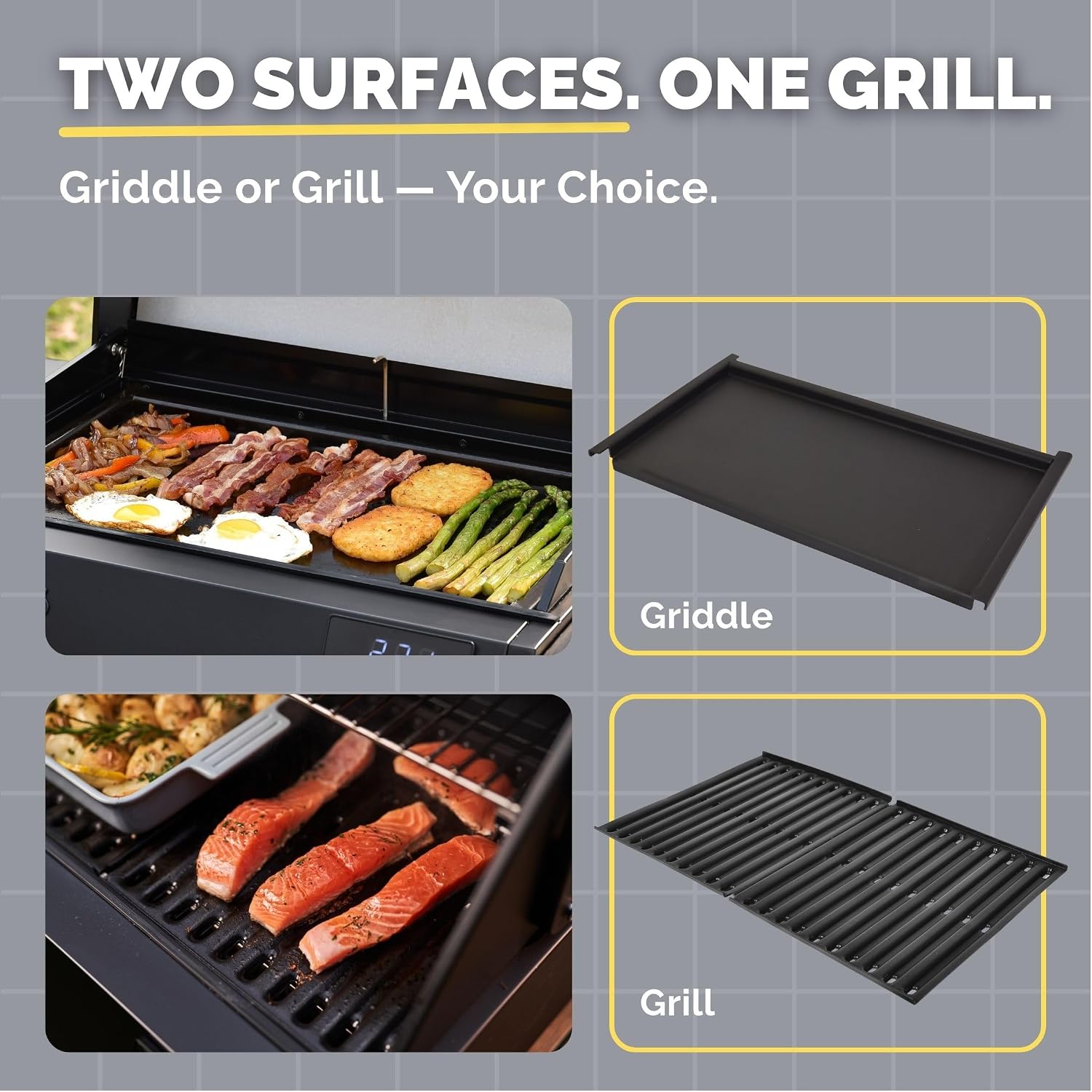 Turbo E Sport Compact Electric Grill, 1700W Infrared, Digital Display with Probe, Apartment Friendly