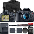 Canon EOS Rebel T7 DSLR Camera with EF-S 18-55mm f/3.5-5.6 is II Lens + Extra LP-E10 Battery + SanDisk Extreme Pro 64GB + Camera Case + More(13pc Bundle)