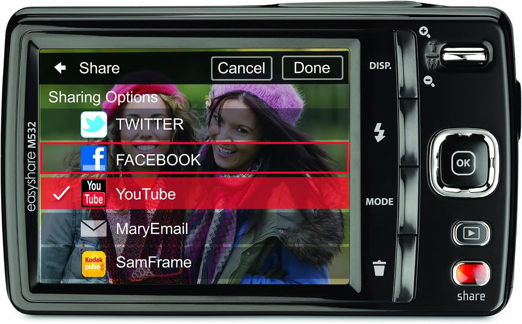 Kodak EasyShare M532 14 MP Digital Camera with 4x Optical Zoom and 2.7-Inch LCD - Silver