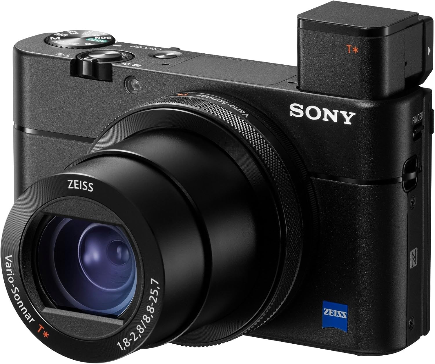 Sony Cyber-Shot DSC-RX100 V 20.1 MP Digital Still Camera with 3' OLED, flip Screen, WiFi, and 1' Sensor DSCRX100M5/B