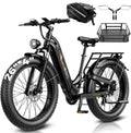 Jasion Thunder/PRO/ST Electric Bike,2000W/1800W Peak Ebikes for Adults,26''Fat Tire Best Ebike for Men,90/80 Miles with 1040Wh/864Wh Battery,35/30+MPH Max Speed Bicycles,500/400LB Capacity