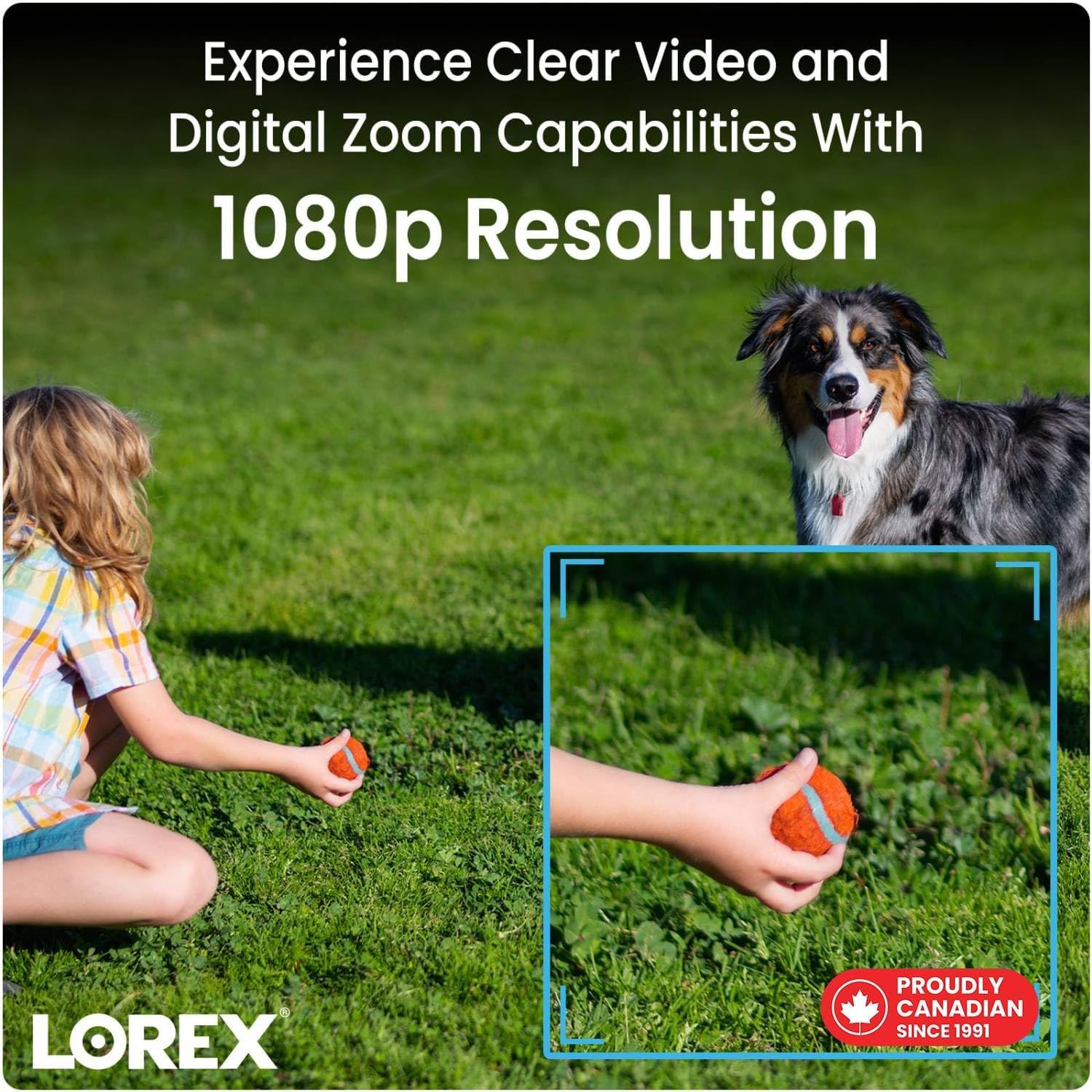 LOREX D24281B-2NA4-E HD DVR Security System