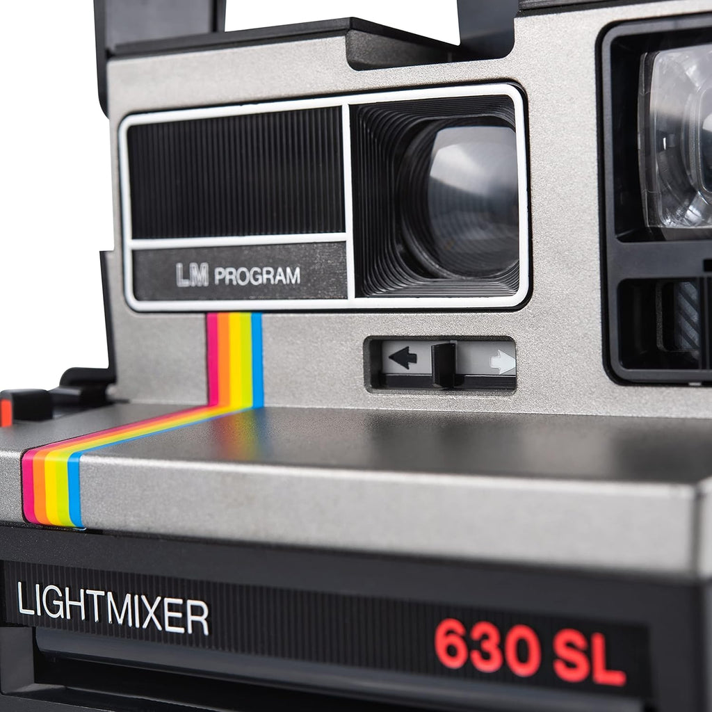 Polaroid 630 SL Lightmixer Silver woth Rainbow Stripe