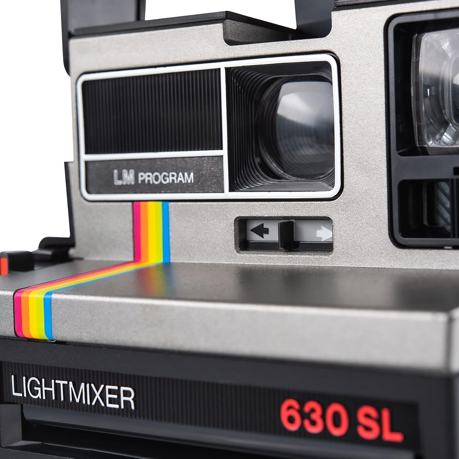 Polaroid 630 SL Lightmixer Silver woth Rainbow Stripe