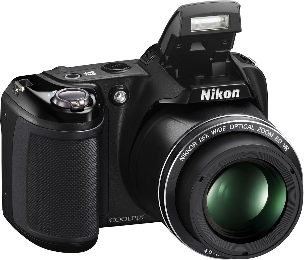 Nikon Coolpix L330 Digital Camera (Black) (Renewed)