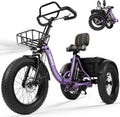ESKUTE T300 Pro Electric Trike for Adults, 998.4Wh Long-Range Battery, 1200W Peak Motor, 20'x4.0' Fat Tires, Foldable 3-Wheel Butterfly Handlebar E-Bike with Storage Bags