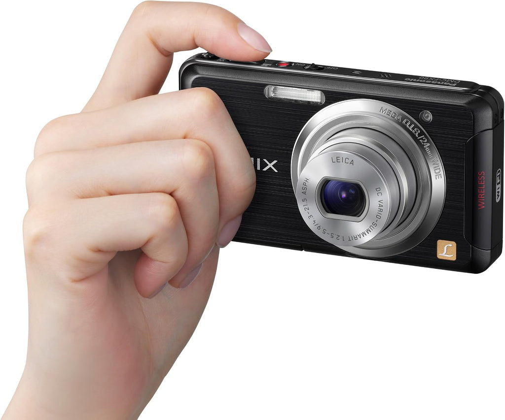 Panasonic DMC-FX90K 12.1 MP Digital Camera with 5x Optical Zoom and Touchscreen (Black)
