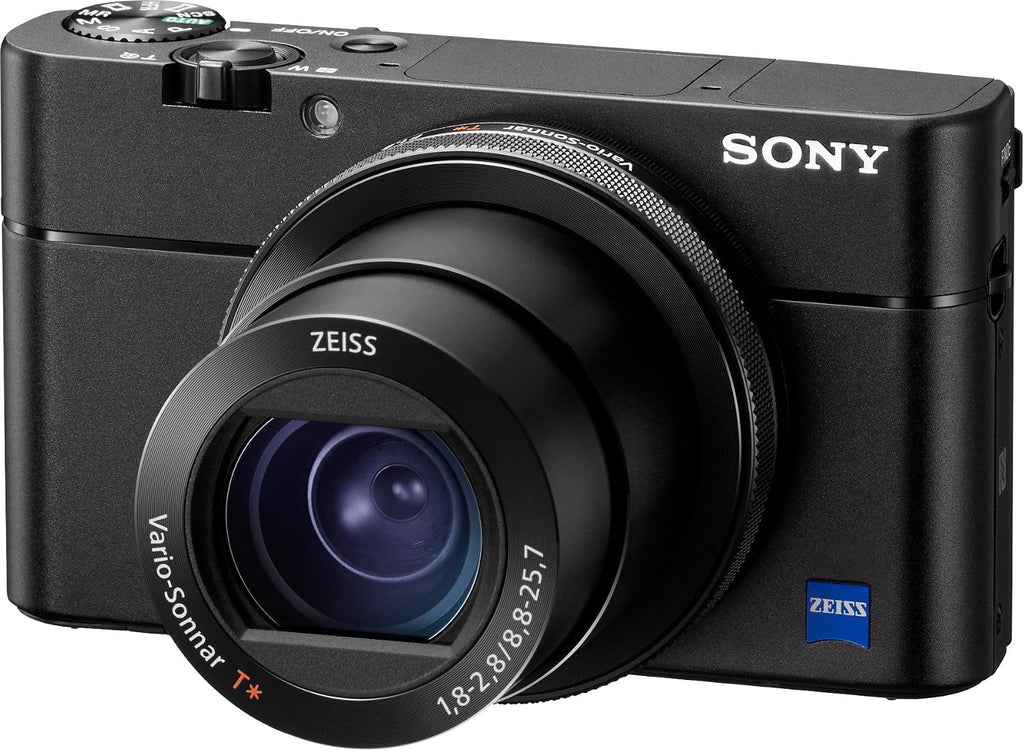 Sony Cyber-Shot DSC-RX100 V 20.1 MP Digital Still Camera with 3' OLED, flip Screen, WiFi, and 1' Sensor DSCRX100M5/B