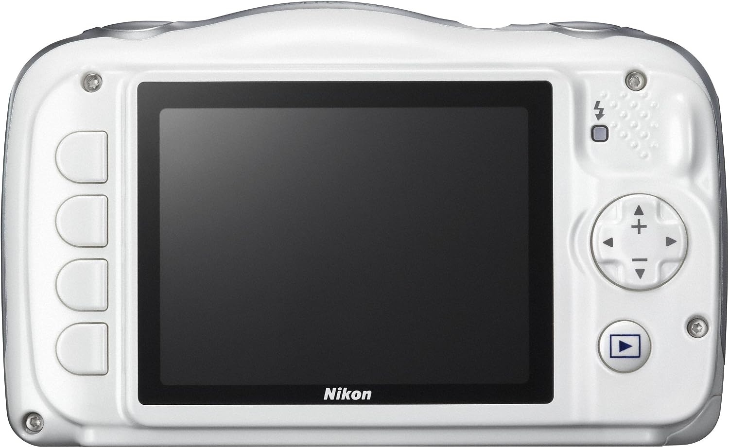 Nikon COOLPIX S33 Waterproof Digital Camera (White) - International Version