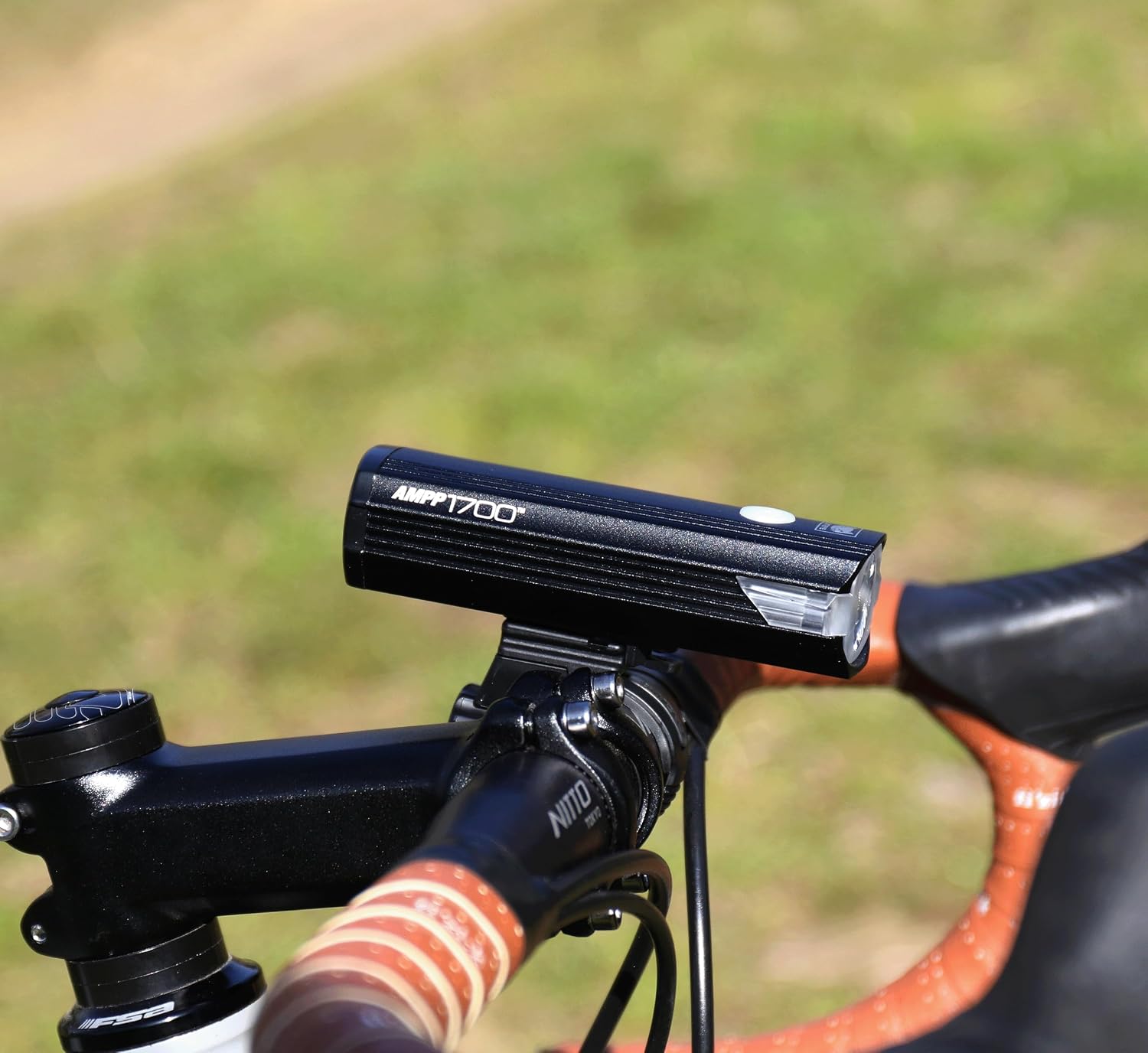 CATEYE AMPP USB Rechargeable Bike Light – High Visibility Super Bright OptiCube™ Headlight for Commuters, Road Cyclists & Mountain Bikers, Day & Night Riding Modes, IPX4 Waterproof, Tough & Durable