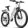 ZNH Electric Bike for Adults with 1000W Motor & 624/940.8 Wh Built-in Removable Battery, 70Miles 25 MPH Step Thru Electric Bicycle, 24'/26' Commuter E Bikes with 7-Speed, UL 2849 Certified
