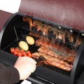 Jocoevol Pellet Smoker Grill Wood Pellet grill Electric Bbq Grills for Outdoor with Auto Feed & Pid Temperature Control 180-425°F, 456 Sq.In Cook Area, 6-In-1 Bbq Grill & Rain Cover For Backyard