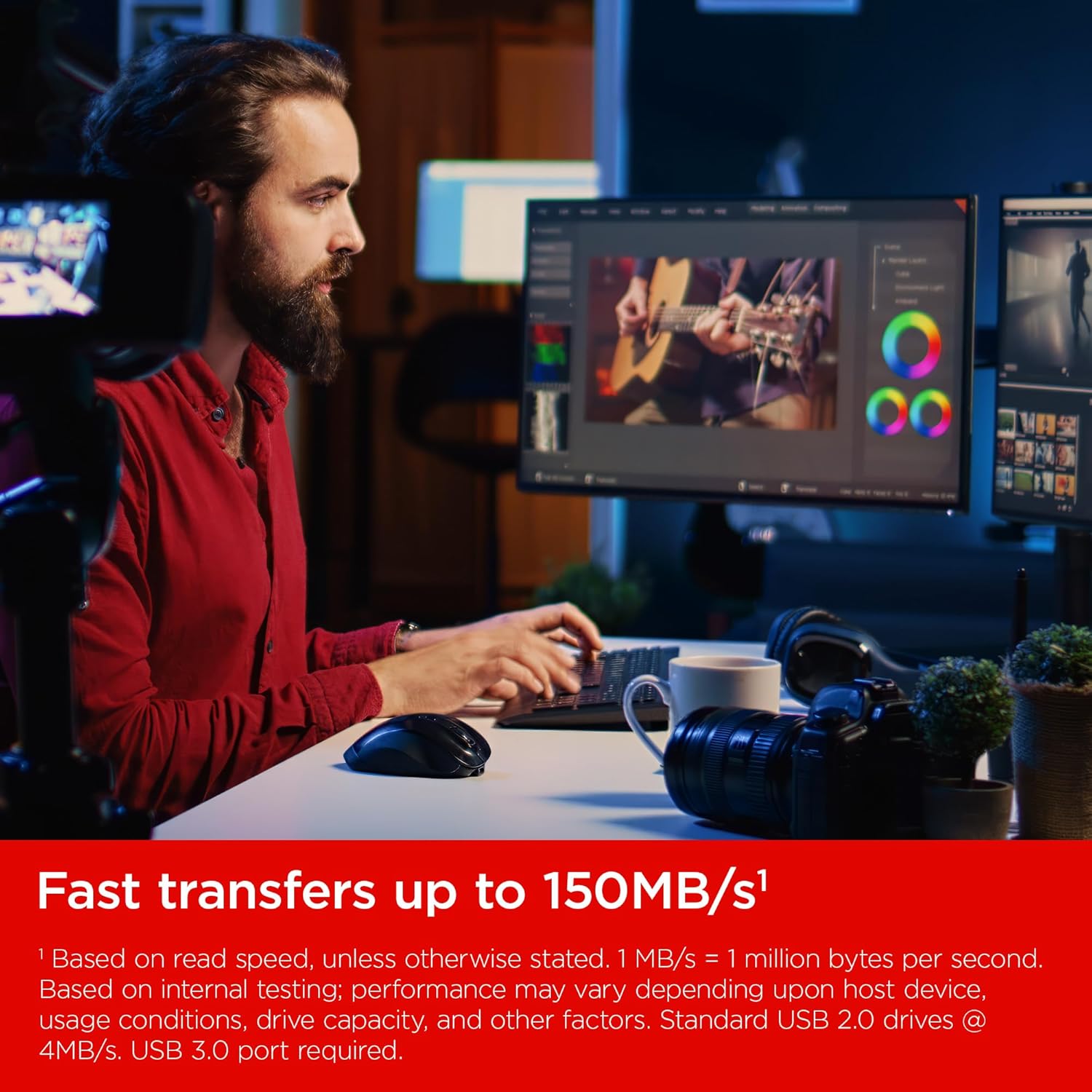 SANDISK 1TB Ultra Flair USB 3.0 Flash Drive - Up to 150MB/s Read speeds, High-Speed USB 3.0 Performance, Password Protection - Sleek Metal casing, Black - SDCZ73-1T00-G46