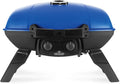 Napoleon TravelQ 285 Portable Propane Gas Grill, Blue, 2 Burners, Tailgating, Camping, and Small Outdoor Spaces