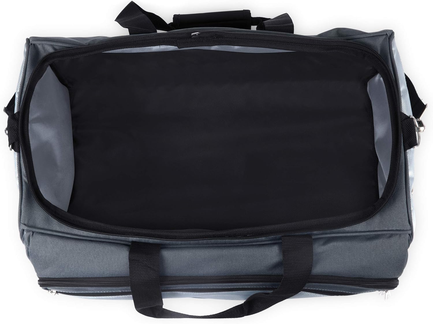 ONIVA - a Picnic Time brand Buccaneer Portable Charcoal Grill & Cooler Tote, (Black with Gray Accents)