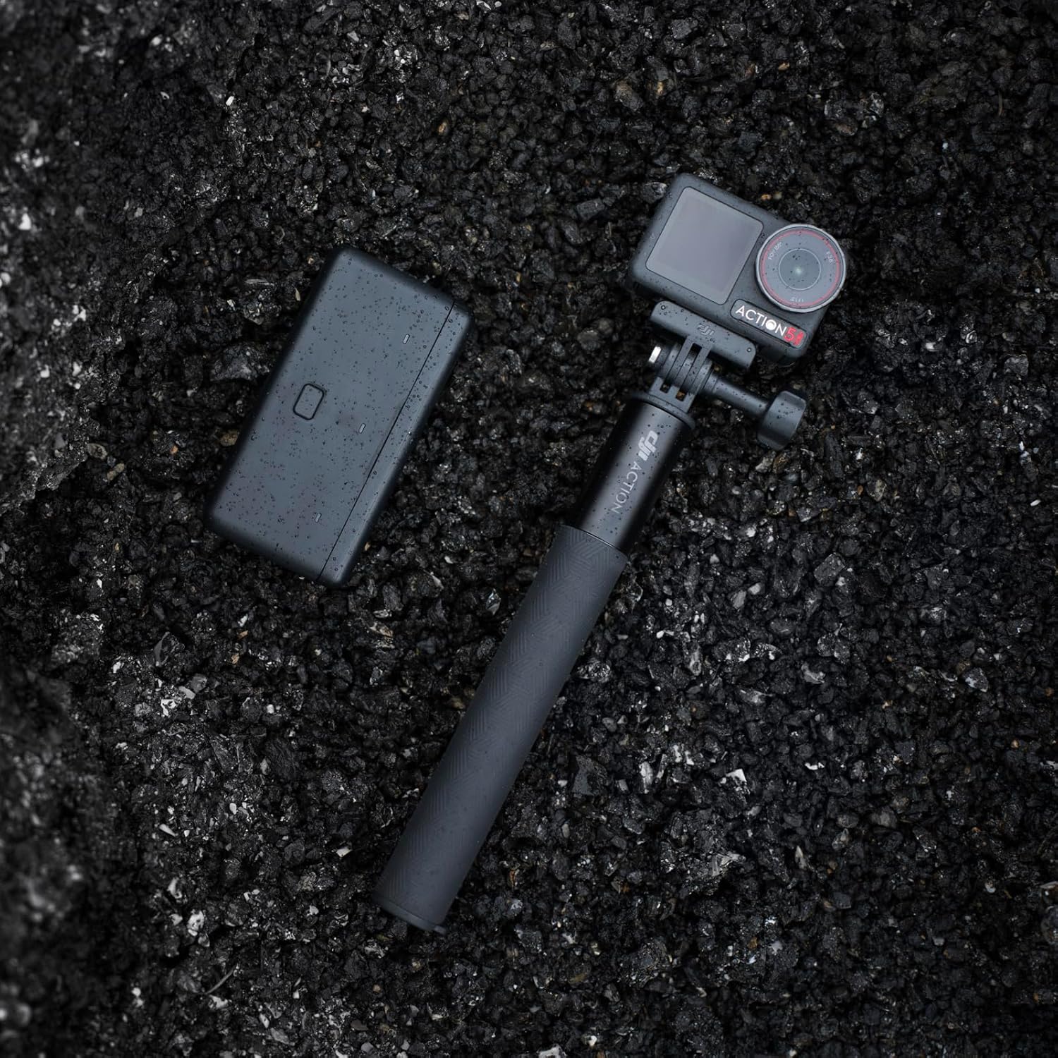 DJI Osmo Action 5 Pro Adventure Combo, Waterproof Action Camera with 1/1.3' Sensor, 4K/120fps Video, Subject Tracking, 12h Extended Battery Life with 3 Batteries, 1.5m Extension Rod, Battery Case