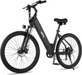 Qlife Cityone Electric Bike for Adults & Teens, Step-Through Commuter Ebike, 1000W Peak Motor, 55-Mile Range, 48V Removable Battery, 26-Inch City Tires, 7-Speed, Up to 25 MPH