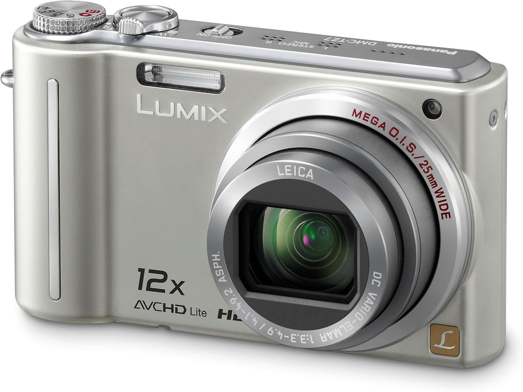 Panasonic Lumix DMC-ZS3 10MP Digital Camera with 12x Wide Angle MEGA Optical Image Stabilized Zoom and 3 inch LCD (Silver)