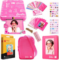 Kodak x Barbie Step Slim Wireless Instant Portable Photo Mobile Printer Gift Bundle (Signature Style)+ Barbie Camera Case, Photo Album, Sticker & Hanging Frames, 50 Stickers + Zink Paper (20 Sheets)