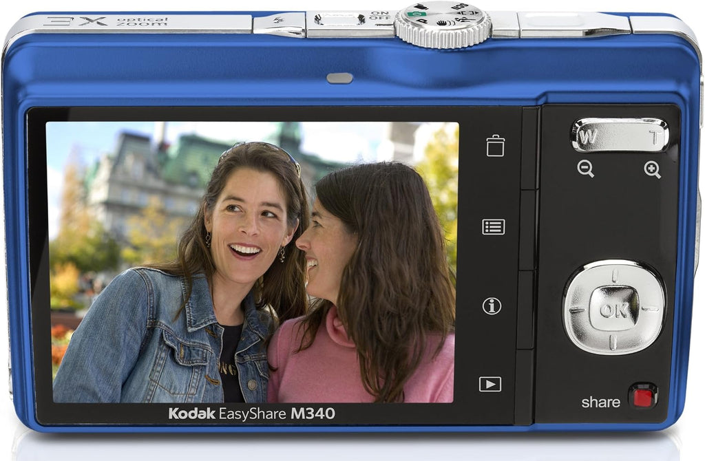 Kodak Easyshare M340 Digital Camera (Blue)