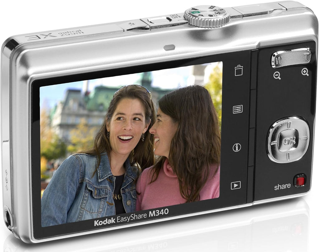 Kodak Easyshare M340 Digital Camera (Silver)