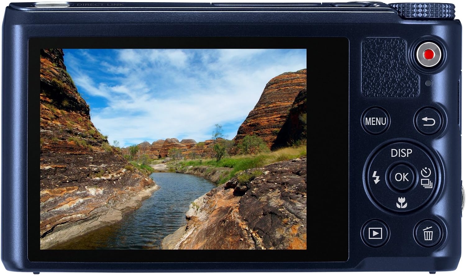 Samsung WB250F Smart Wi-Fi Digital Camera (Cobalt Black)