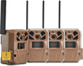Moultrie Edge 2 Cellular Trail Camera - Auto Connect Nationwide 4G LTE - On Demand 36MP Photo - 1080P Video with HD Audio - 100 Ft Detection Range - Low Glow Flash
