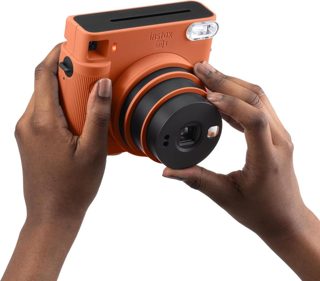 Instax Square SQ1 Instant Camera, Terracotta Orange