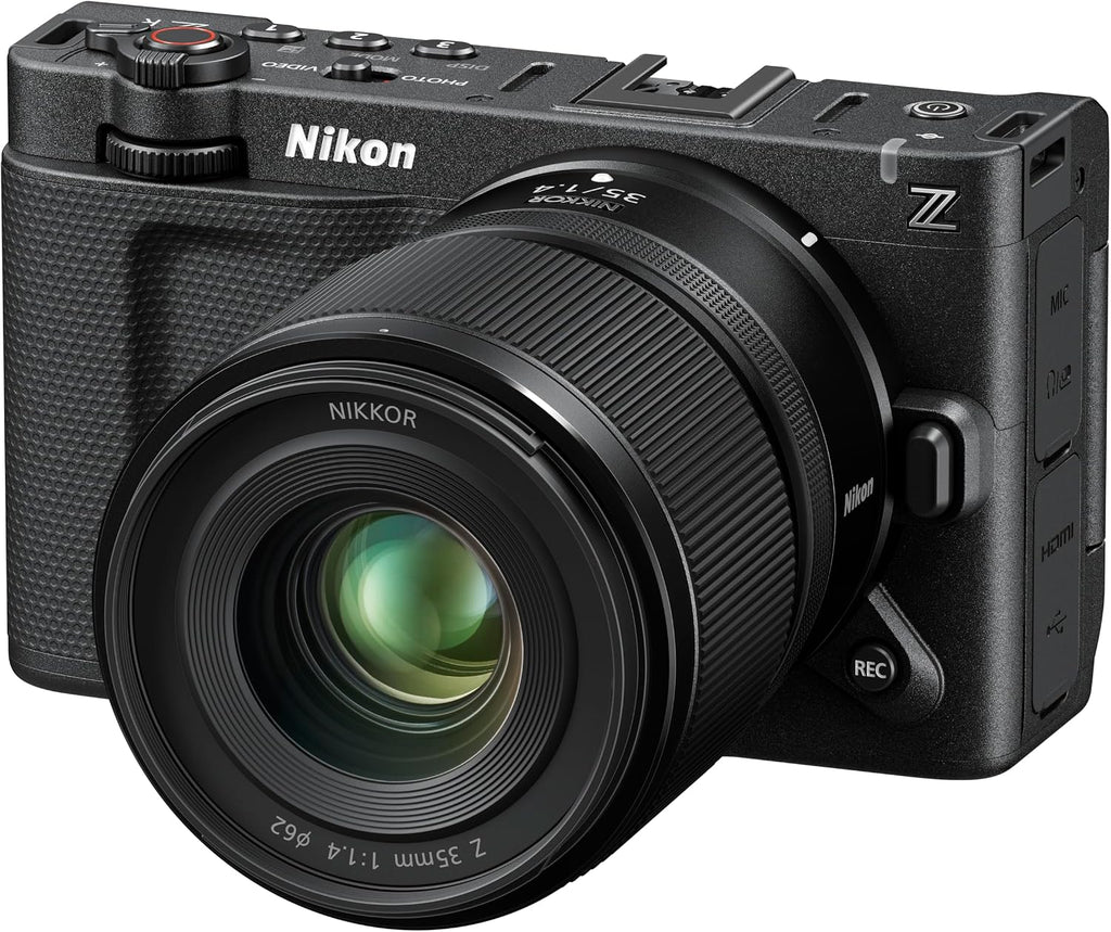 Nikon RED Z Cinema | ZR Cinema Camera | 32-Bit Float Audio RED Color Science 6K Full-Frame Camera Body with 4' DCI-P3 Monitor and 35mm Prime Lens