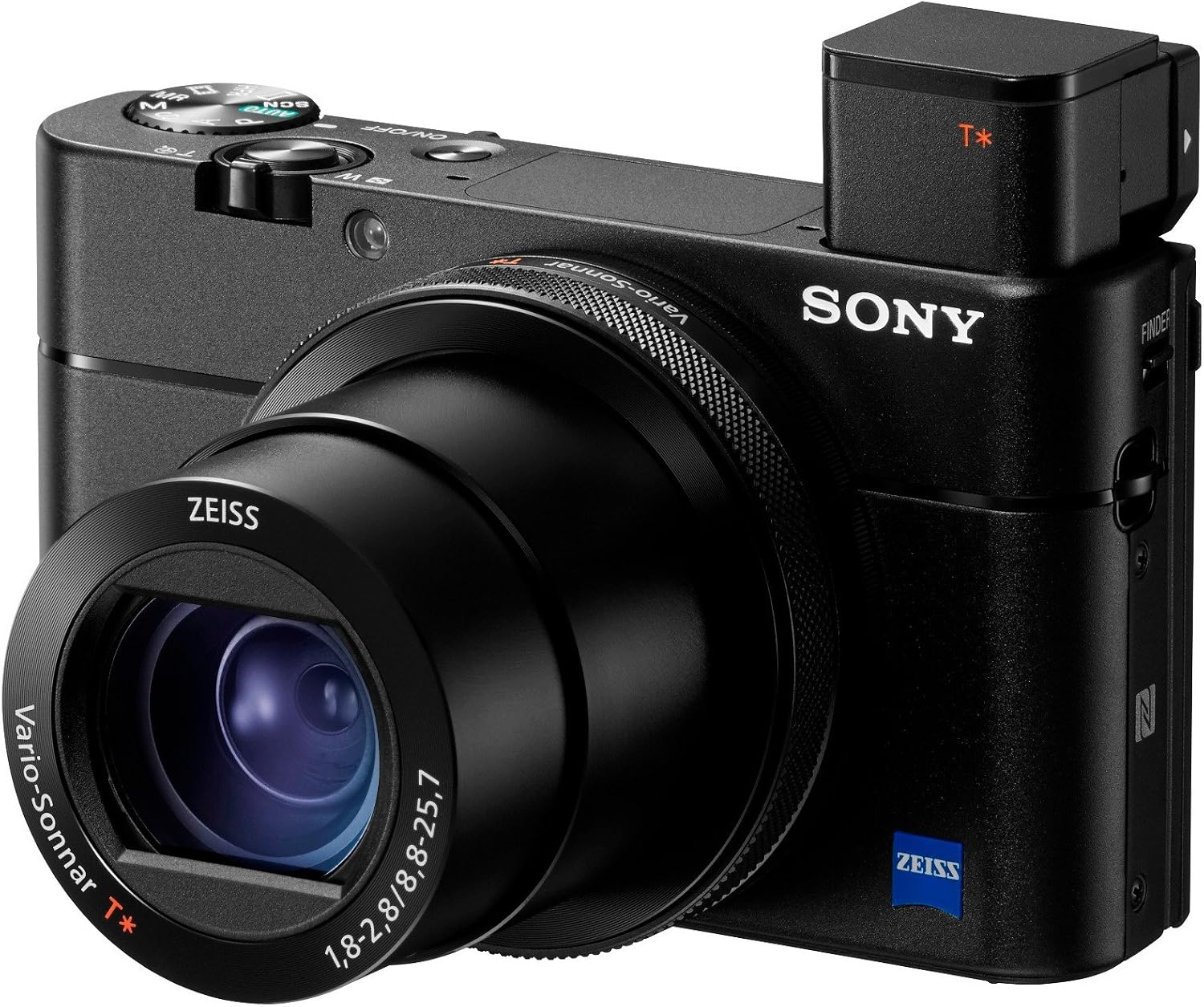 Sony Cyber-Shot DSC-RX100 V 20.1 MP Digital Still Camera with 3' OLED, flip Screen, WiFi, and 1' Sensor DSCRX100M5/B