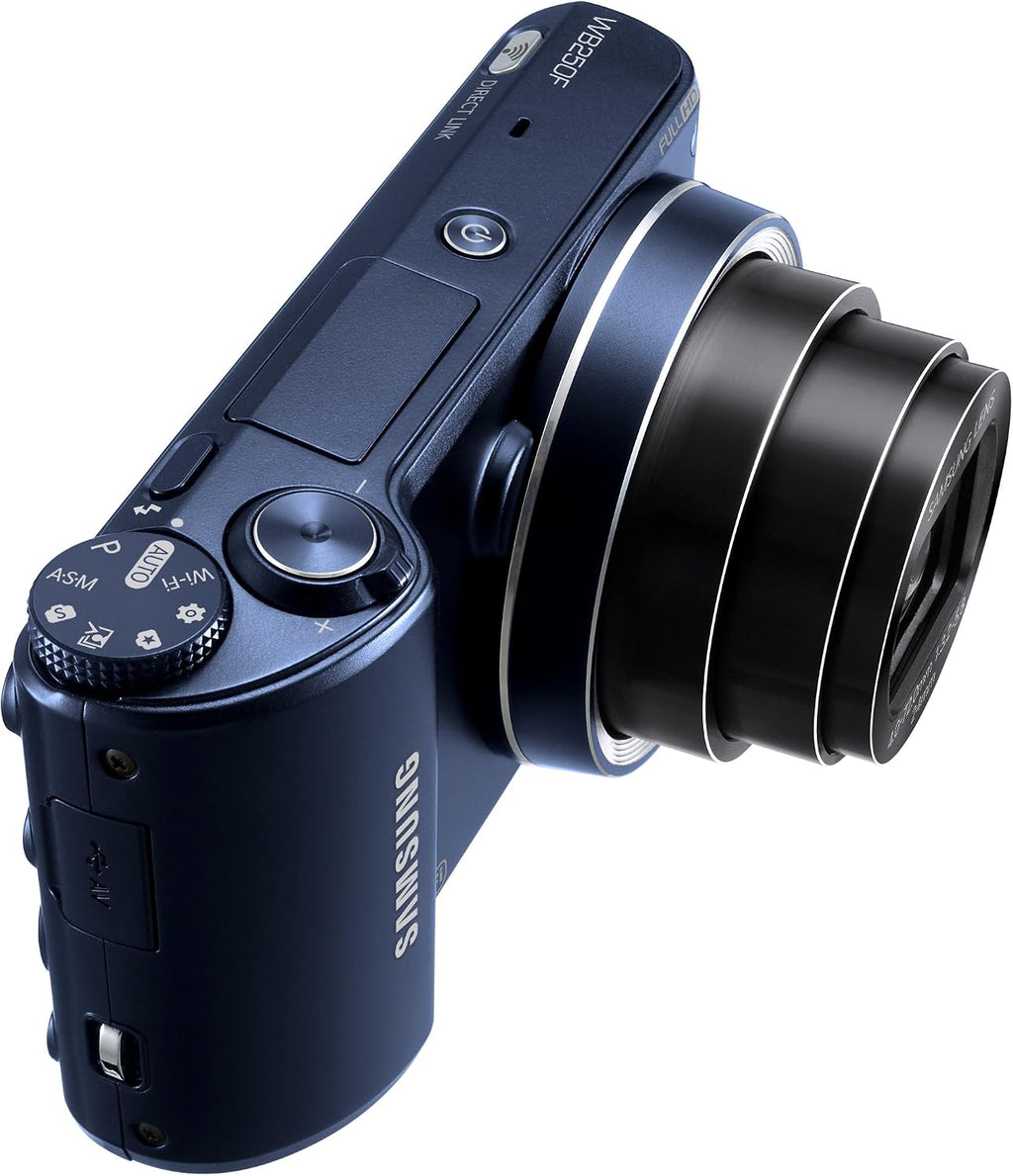 Samsung WB250F Smart Wi-Fi Digital Camera (Cobalt Black)