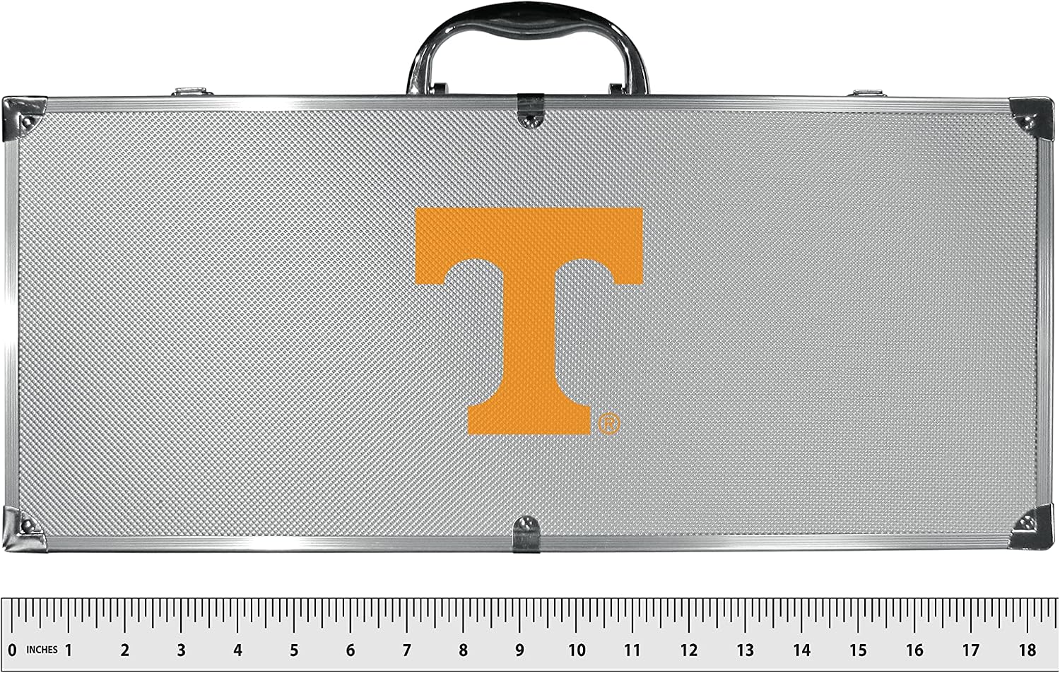 NCAA Siskiyou Sports Fan Shop Tennessee Volunteers Steel Tailgater BBQ Set w/Case 8 piece Gray