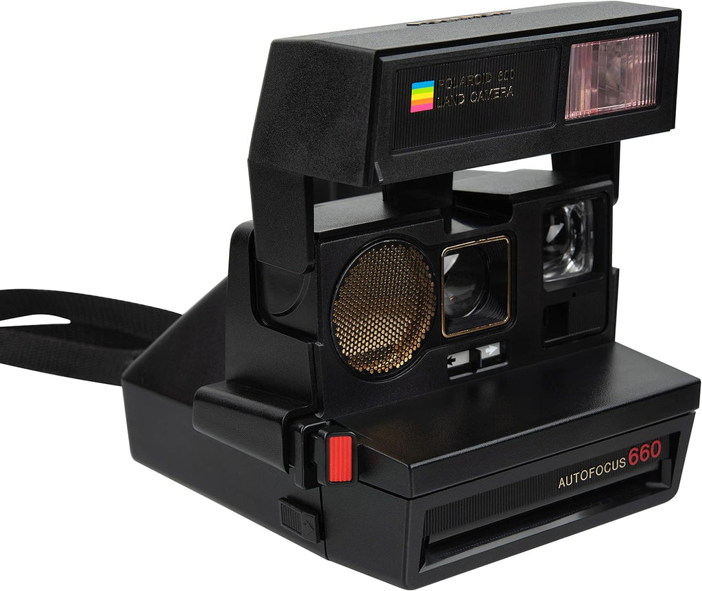 Impossible Polaroid 600 Sun 660 AF Camera, Black (1376) (Renewed)