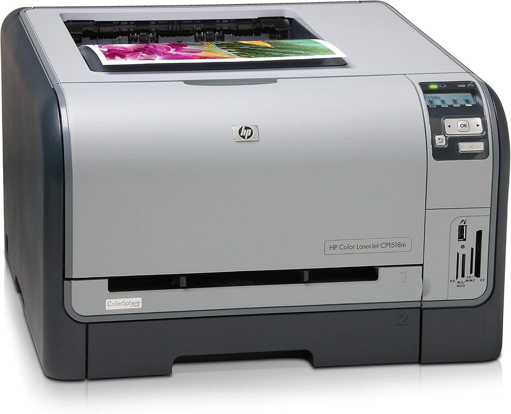 HP Color LaserJet CP-1518NI Laser Printer (CC378A) - Seller Refurb (Renewed)