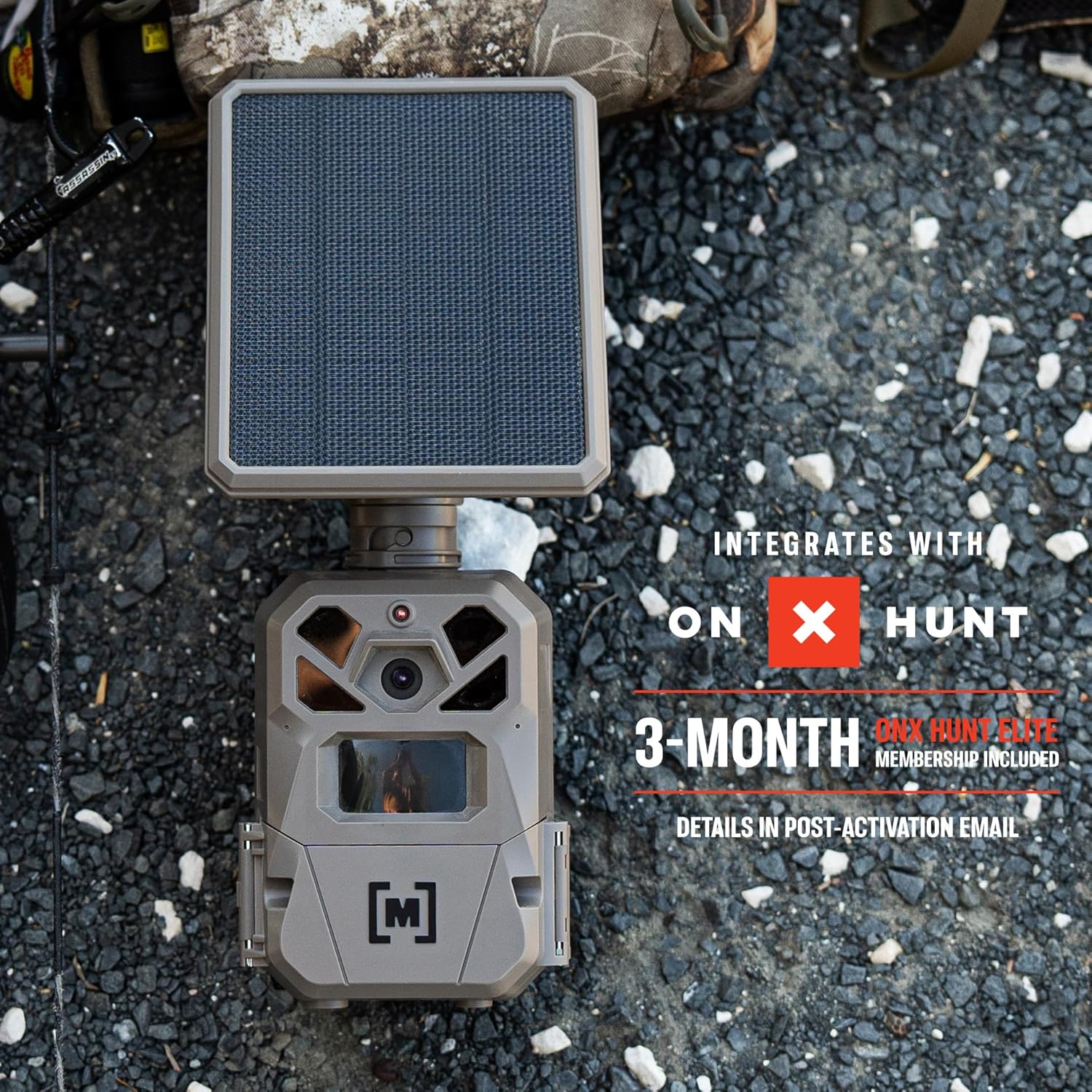 Moultrie Edge Solar Cellular Trail Camera - 2 Pack – Integrated Solar Panel with Battery - 40MP - 1080p Video - Low-Glow Flash - Multi-Carrier Auto-Connect - Built-in Memory - 0.4s Trigger Speed