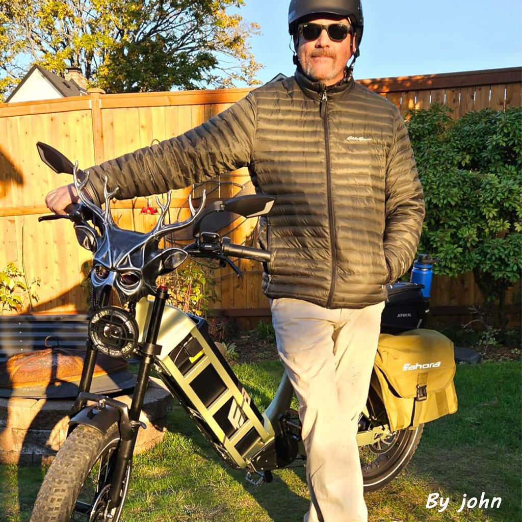 eAhora 2026 Juliet Pro 2 43-31Mph Electric Bike for Adults 5400W Dual Motor Ebike 60V/70Ah 48V/60Ah 200+Miles Long Range Electric Bicycle 20' Fat Tires Full Suspension Electric Mountain Bike