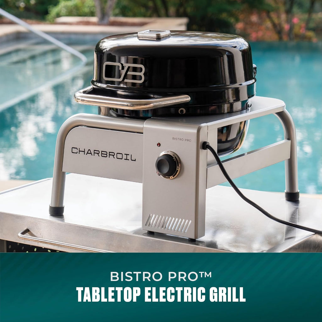 Charbroil Bistro Pro Tabletop Electric Grill, Black - 25302149