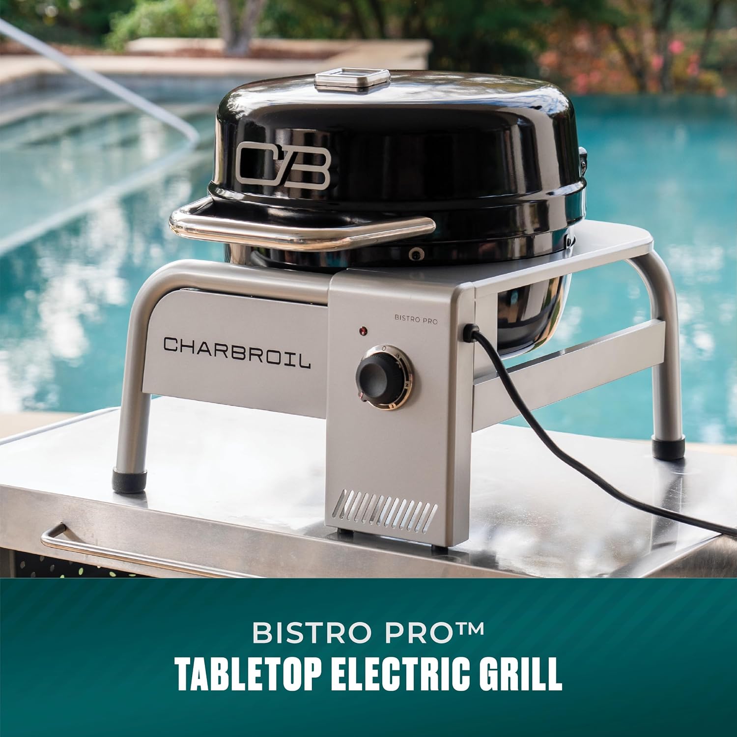 Charbroil Bistro Pro Tabletop Electric Grill, Black - 25302149