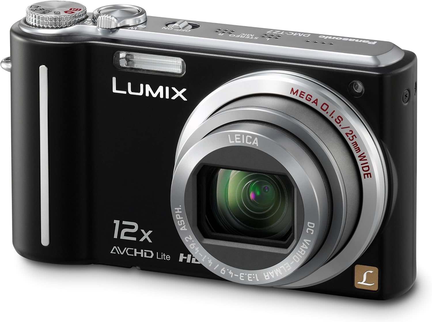 Panasonic Lumix DMC-ZS3 10.1 MP Digital Camera with 12x Wide Angle MEGA Optical Image Stabilized Zoom and 3 inch LCD (Black)