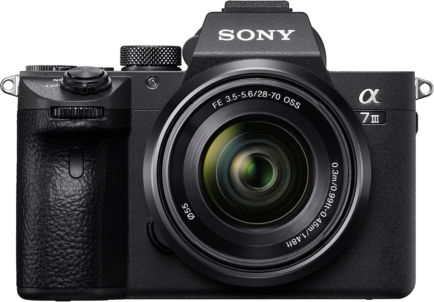 Sony ILCE-7M3K/B a7 III 24.2MP Full Frame Mirrorless Camera w 28-70mm Lens